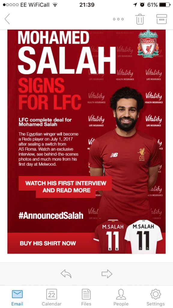 Mohamed Salah Signs for LFC – Done Deal