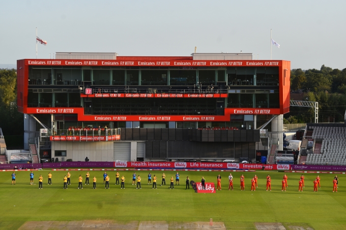 The Emirates Old Trafford in Manchester - The home of Lancashire Cricket club