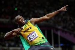 Bolt is warming up for his grand finale in London