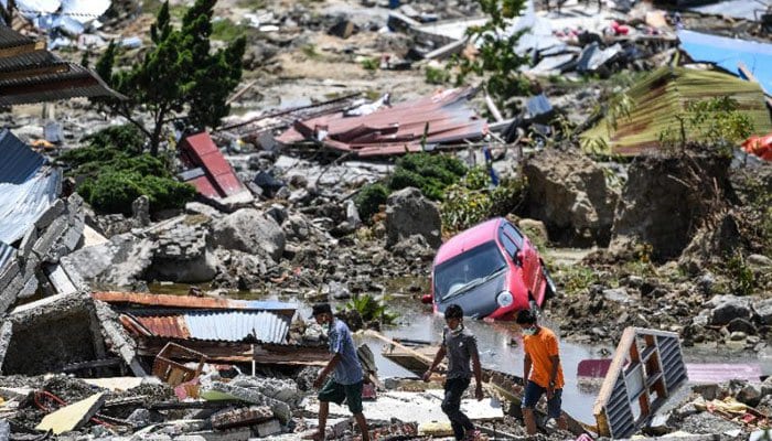 A total of 34 bodies were found by the team, young students who turned to the church for sanctuary buried in the rubble.