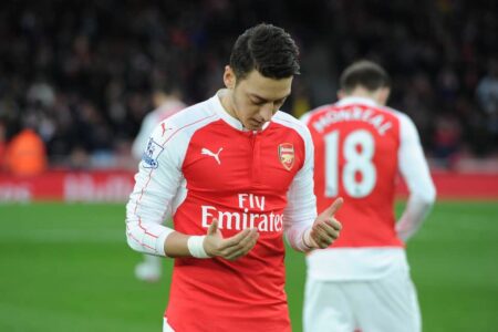 Ozil terrified in a racist attack on Muslims