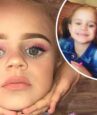 Kerry Katona sparks outrage as daughter rocks full face of makeup