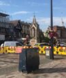 Man,21 stabbed to death on a high street in Maidstone,. Four men, from London have been arrested