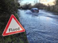 Two weeks of rain to fall today before thunder and gales lash Britain