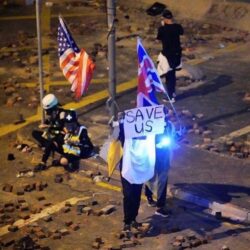 Hong Kong police crush protesters