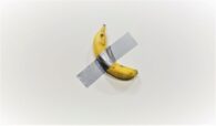 banana on the wall sells for 90k