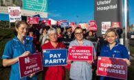 NI nurses on strike