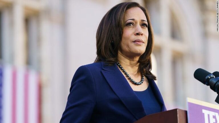 Kamala Harris hits Trump administration over Covid-19 response