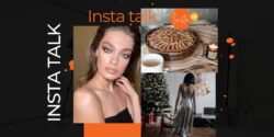 Insta Talk e15: LIVE – Green eyeshadow – Christmas fashion & healthy holiday pecan pie