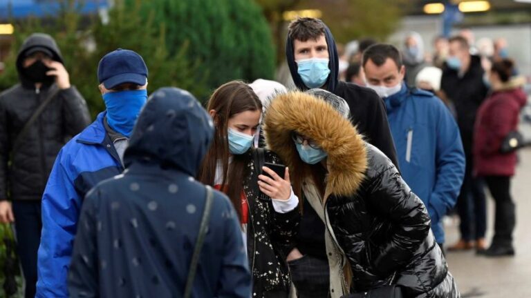 Nearly half of Slovakia's population takes part in first day of nationwide coronavirus testing