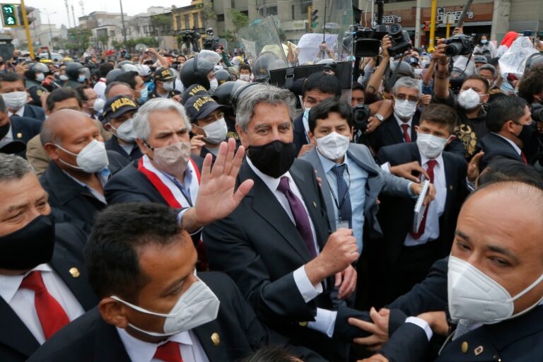 Peru names Francisco Sagasti as third president in a week