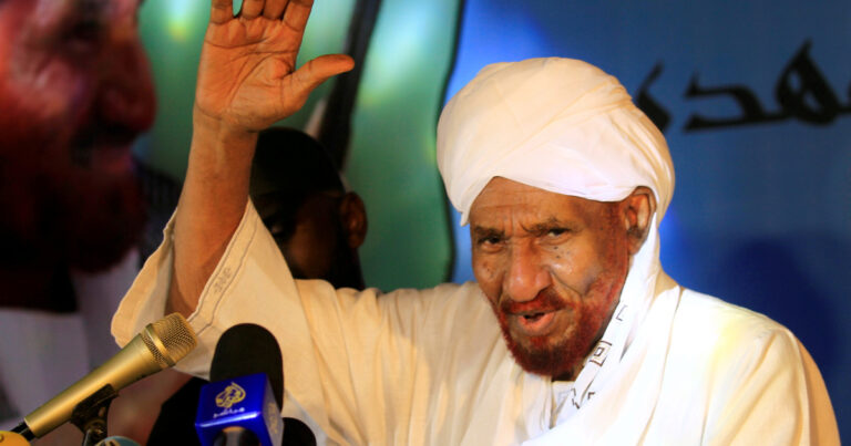 Sudanese former PM and opposition leader Sadiq al-Mahdi dies of Covid-19