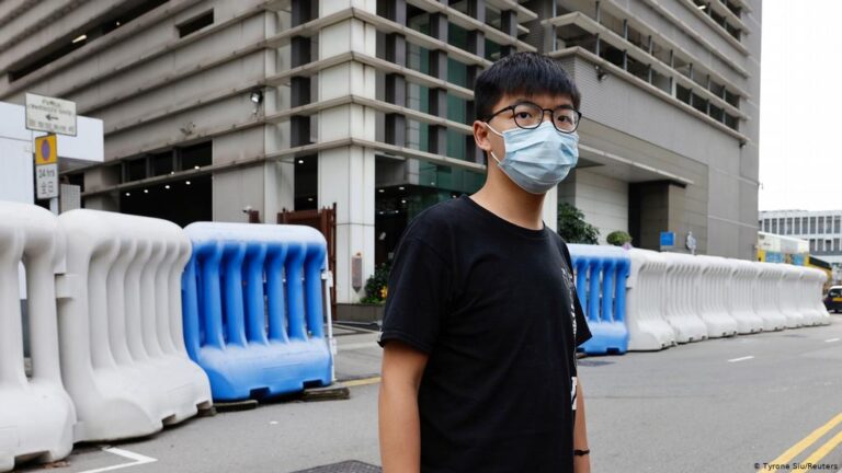 Joshua Wong defiant ahead of Hong Kong sentencing