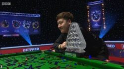 20 Year Old Yan beats Higgins in Masters Final