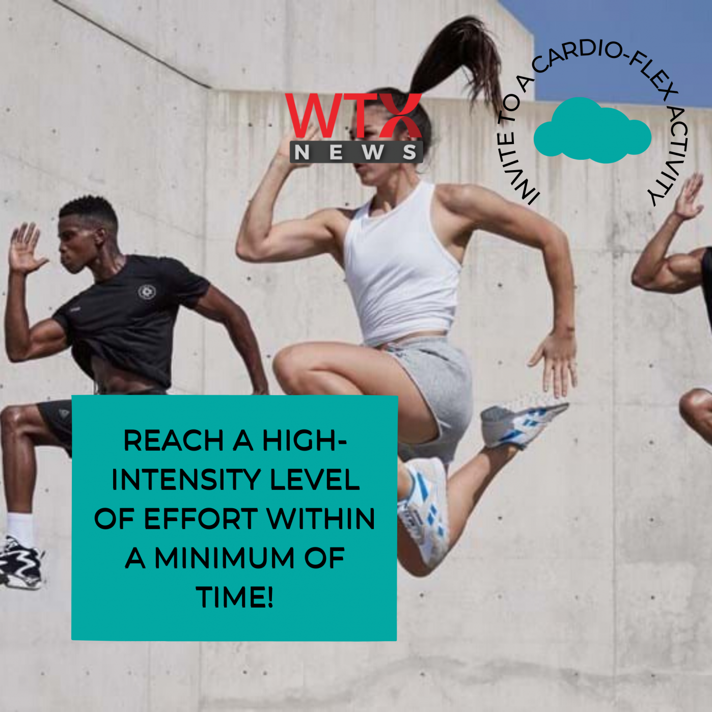 Reach High levels of intensity