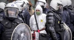 Hundreds arrested at anti-lockdown demonstration in Brussels Today, Bruxelles