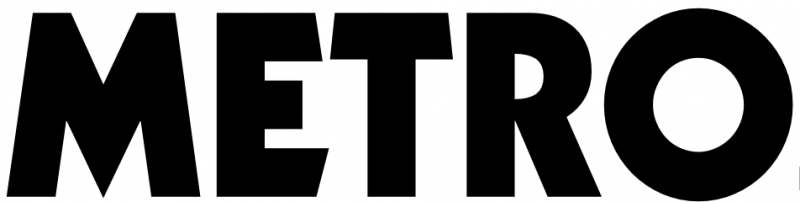 The metro Newspaper HD logo