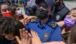 Turkish Women Rally to Defend Rights