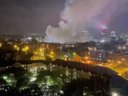 Croydon fire: Huge plumes of smoke spotted across capital as fire rips through house