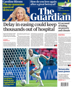 The Guardian – Delay in easing could keep thousands out of hospitals