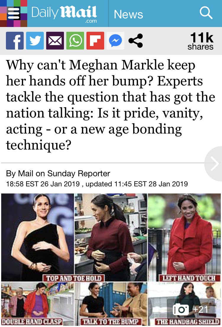 20 side-by-side comparisons of how the tabloids treated Meghan and Kate