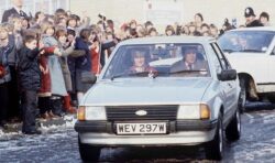 Princess Diana’s Ford Escort from Prince Charles on sale for £40,000