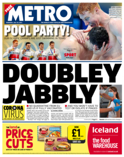 The Metro – ‘Doubly jabbly’