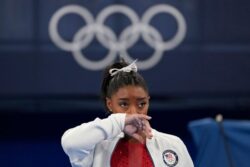 Simone Biles’ dramatic exit sparks furious debate on social media as critics claim she ‘abandoned’ teammates