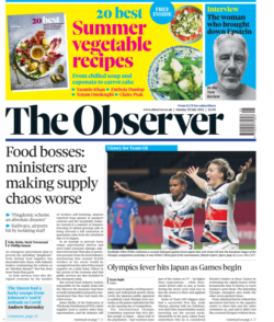 The Observer – ‘Food bosses: Ministers making chaos worse’