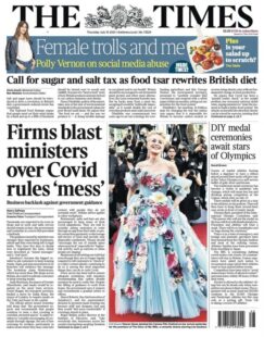 The Times – Firms blast ministers over Covid rules ‘mess’