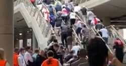 Uefa opens investigation into violence at Wembley