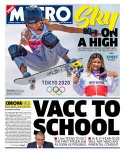 The Metro – ‘Vacc to school’