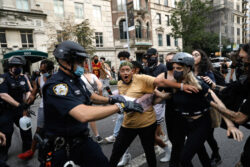 Met Gala 2021 – Huge BLM ‘defund the police’ protest erupts near fashion show red carpet as cops arrest demonstrators