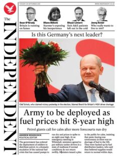 The Independent – ‘Army to be deployed as fuel hits 8-year high’