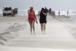 Storm Nicholas turns into hurricane as it heads towards Houston