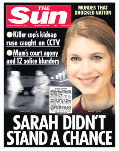 The Sun – ‘Sarah didn’t stand a chance’