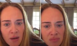 Adele’s live stream goes viral for the wrong reason as fan asks very intimate question