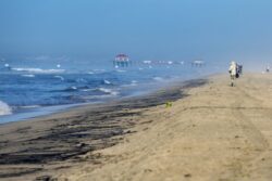 California beaches ‘could remain closed for weeks’ after largest oil spill in recent history