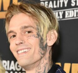 Aaron Carter becomes a dad as he welcomes first child with fiancee Melanie Martin