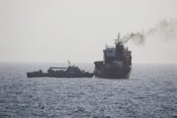 Vietnamese oil tanker seized by Iran now free in open waters