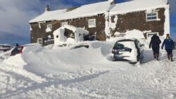 Minus 10C Arctic blast predicted as Storm Arwen rages on