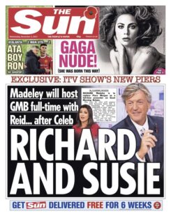 The Sun – ‘Richard Madeley full-time GMB host’