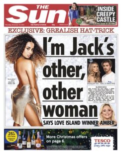 The Sun – ‘Jack Grealish hat-trick’