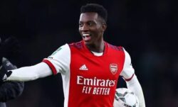 Following his hat-trick in the Carabao Cup, Arsenal’s Eddie Nketiah makes a ‘desperate’ plea to Mikel Arteta.