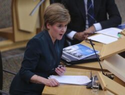 Nicola Sturgeon calls Boris Johnson ‘corrupt’ and tells him to resign