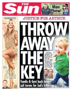 The Sun – ‘Arthur Labinjo-Hughes killers: throw away the key’