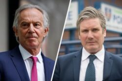 Tony Blair ‘deserves the honour’ of knighthood, says Keir Starmer