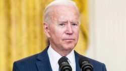 Joe Biden downplays worst inflation in 40 years as ‘progress’ as shelves in US sit empty