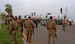 Lebanese bus, truck drivers block roads over soaring prices