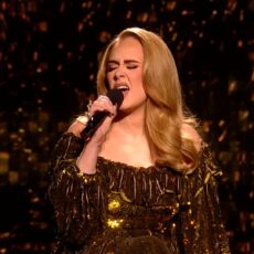 Brit Awards 2022 - Adele performs I Drink Wine